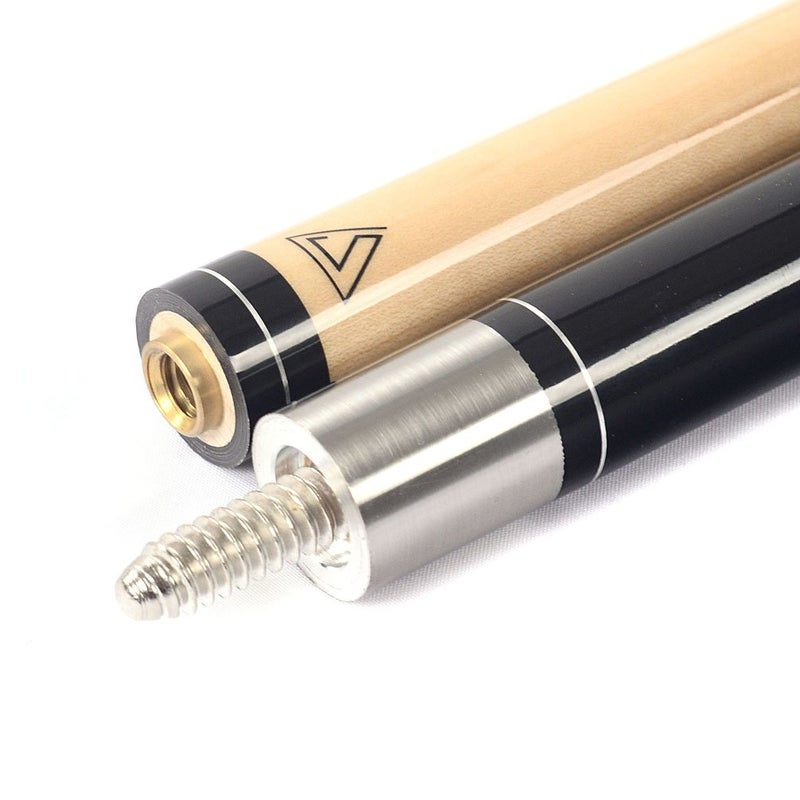 CUESOUL Set of House Bar Pool Cue Sticks Combo - 2 Cue Sticks Packed in 2x2 Hard Pool Cue Case E203 - Image 5